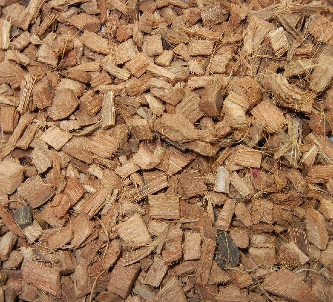 Coconut coco husk chips bricks - 1.4 pound (650g) - RMS Natural